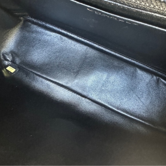 SOLD Chanel Caviar Leather Jumbo Single Flap Shoulder Bag - Picture 15 of 16